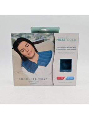 Evriholder Healing Heat & Cold Shoulder Wrap Aromatherapy Stress Relief New